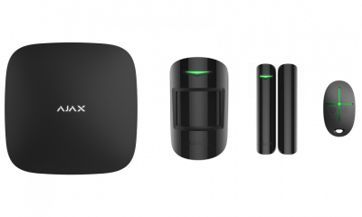 Стартовый комплект системы безопасности Ajax StarterKit (black)