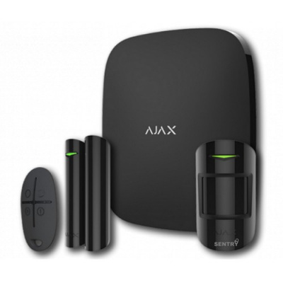 Стартовый комплект системы безопасности Ajax StarterKit (black)